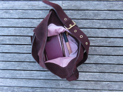 Suede Classic With Love Bag